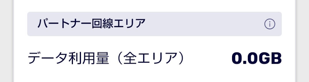 楽天モバイル　パートナー回線エリア